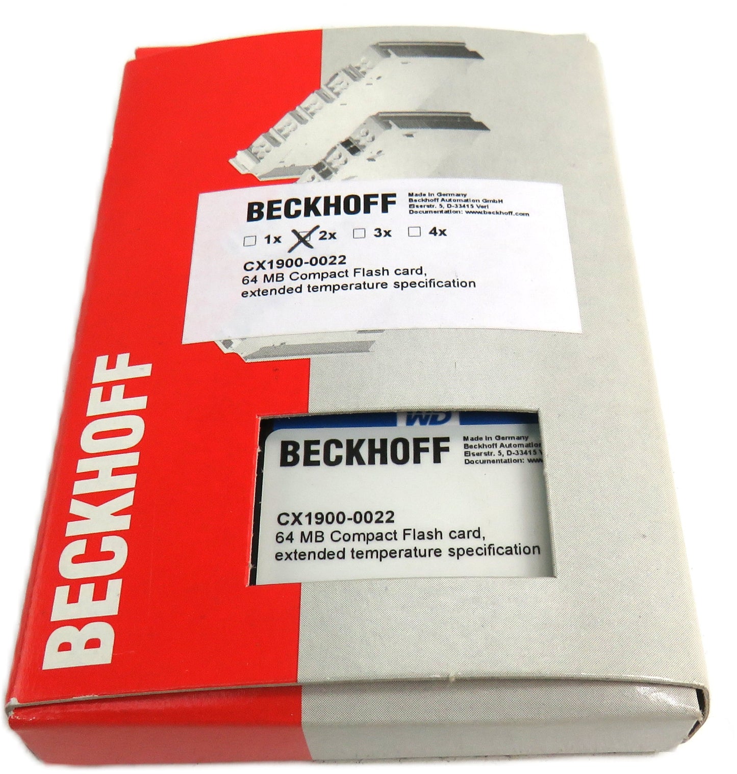 BECKHOFF CX1900-0022 FLASH CARD New