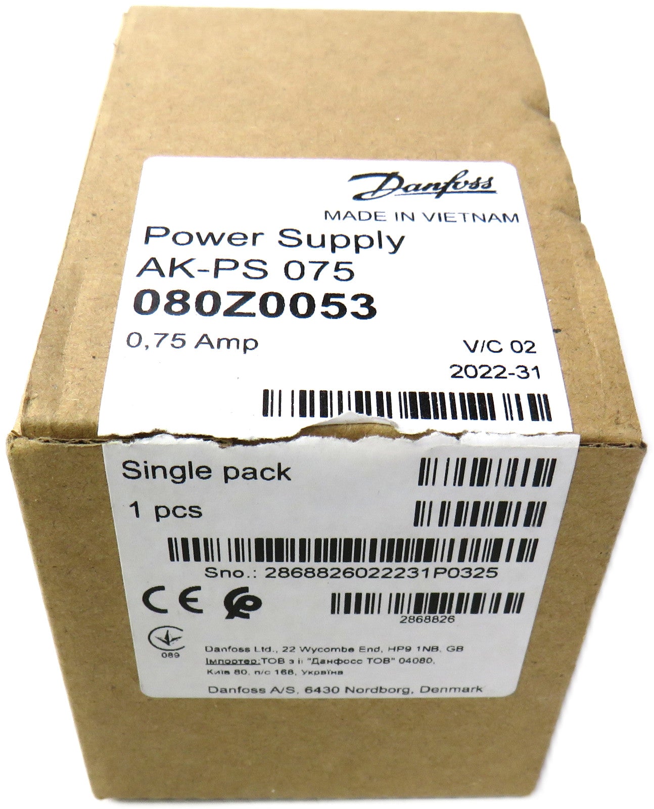 DANFOSS AK-PS075 080Z0053 Power Supply New