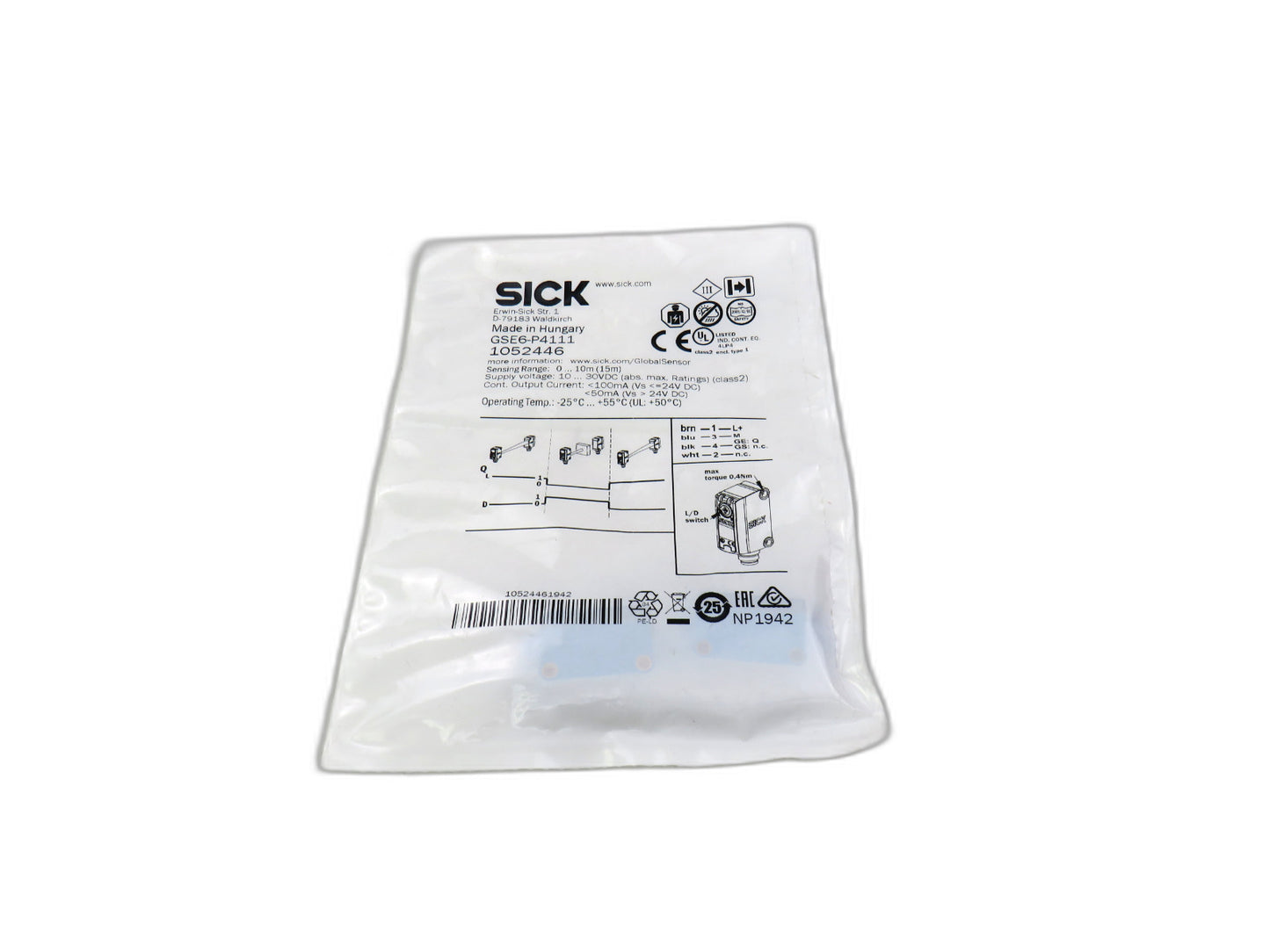 SICK GSE6-P4111 GSE6-P4111 1052446 Lot of 2 New