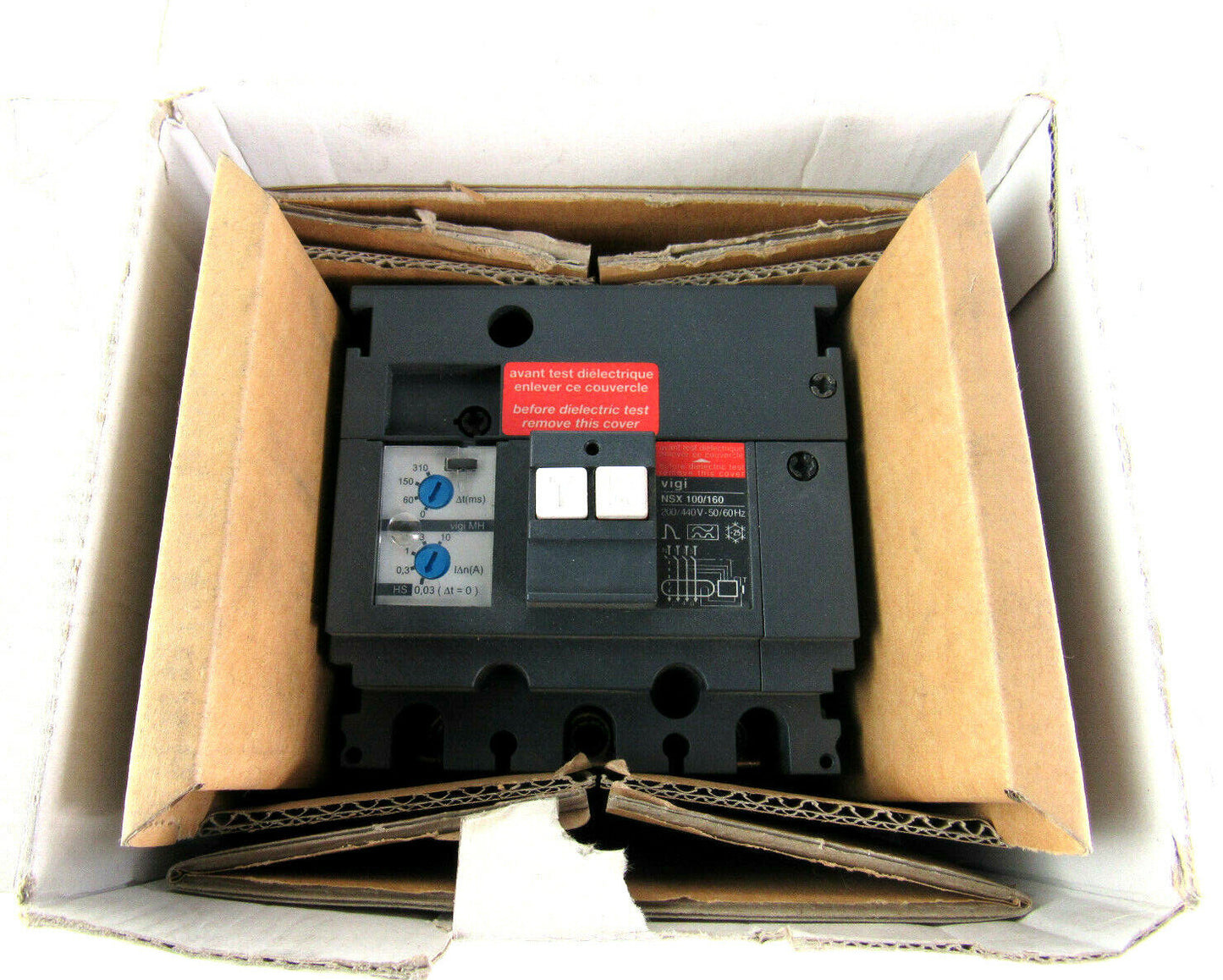 Schneider Earth-leakage add-on protection module, ComPact NSX 100/160,LV429210