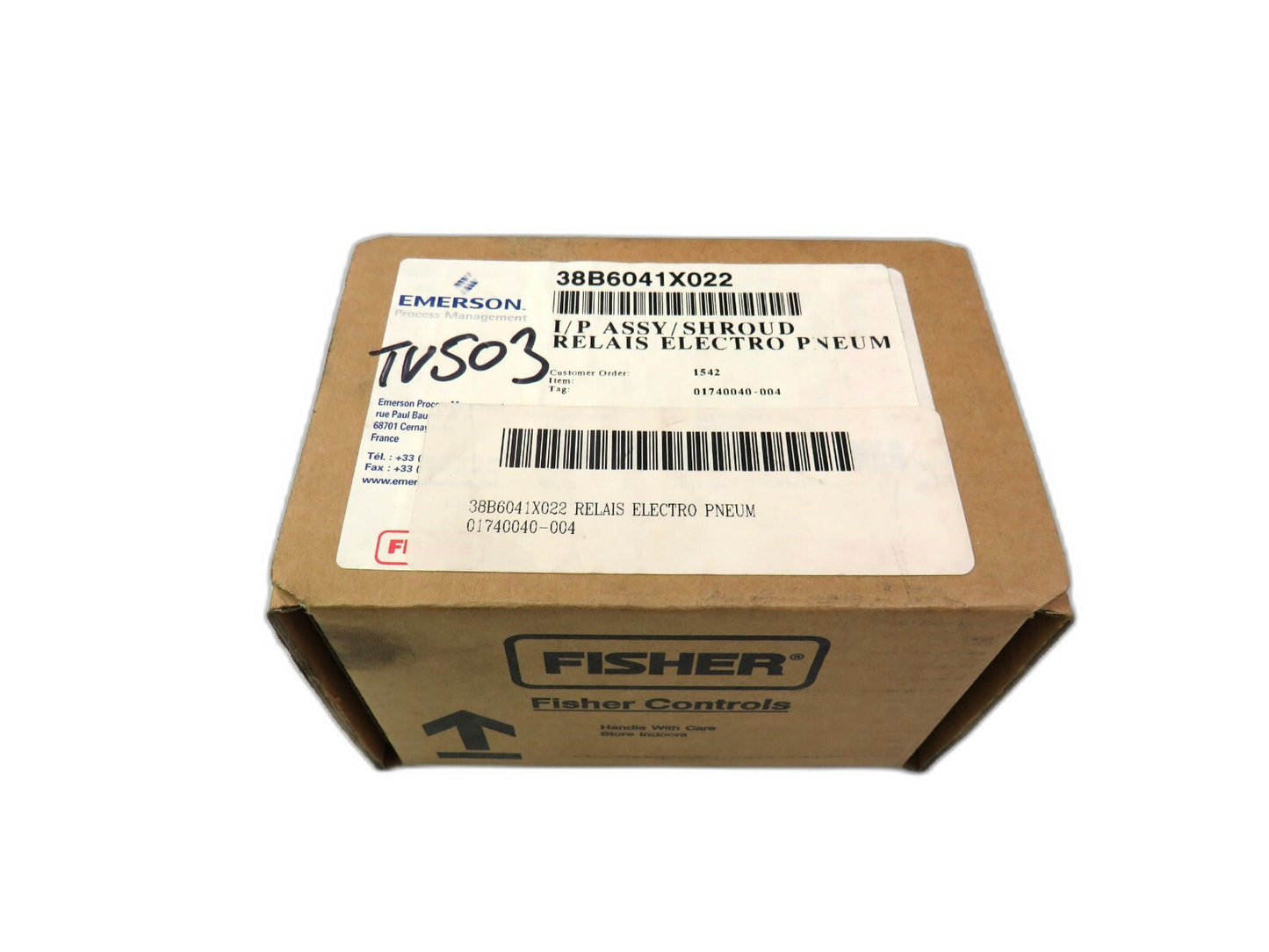 EMERSON FISHER 38B6041X022 Fieldvue I/p Converter Assembly / Shroud New