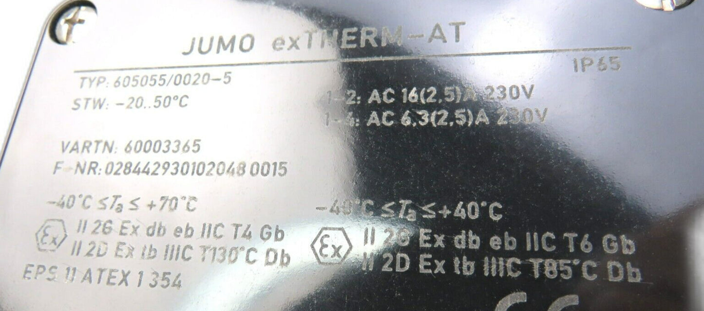 JUMO exTHERM-AT 605055/0020-5 New