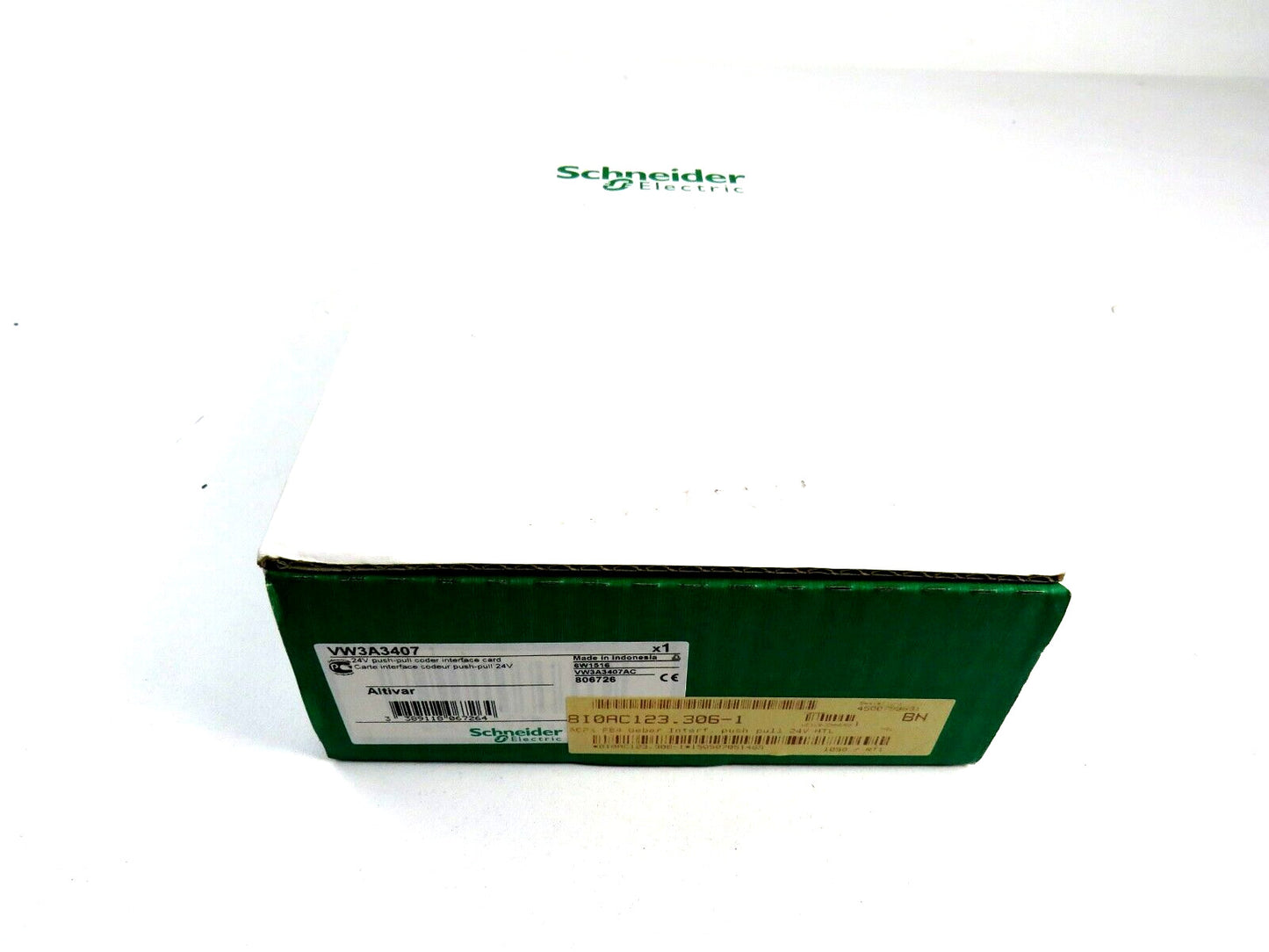 SCHNEIDER VW3A3407 PUSH-PULL CODER INTERFACE CARD New