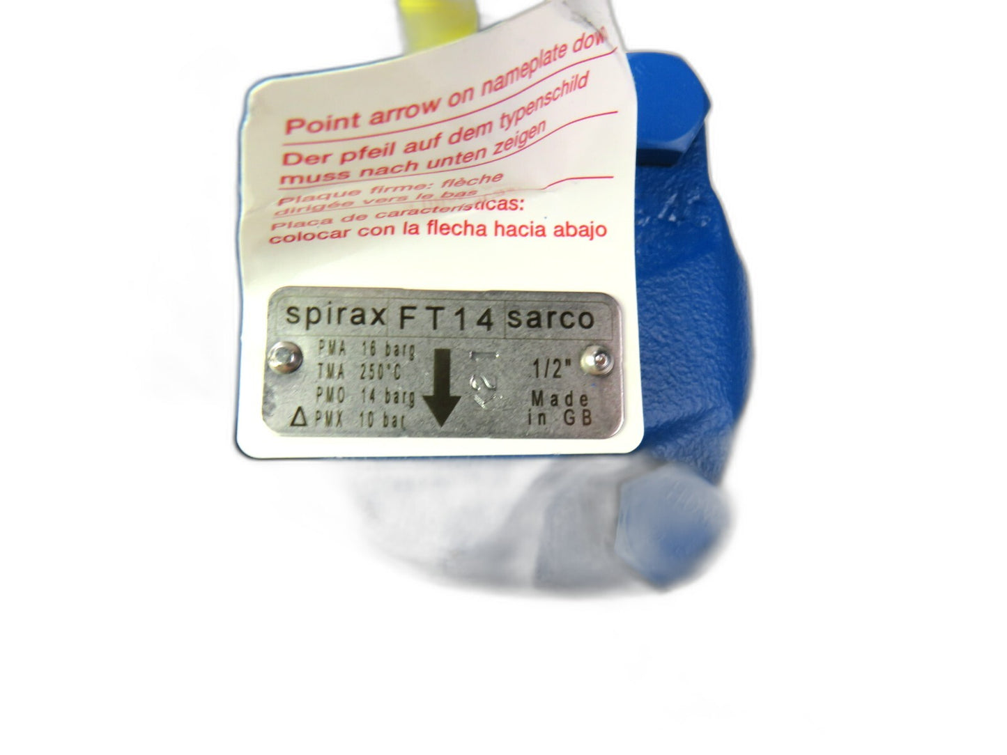 spirax sarco 1440003 FT14C BALL FLOAT STEAM TRAP 1/2 inch pn16 ggg40 New