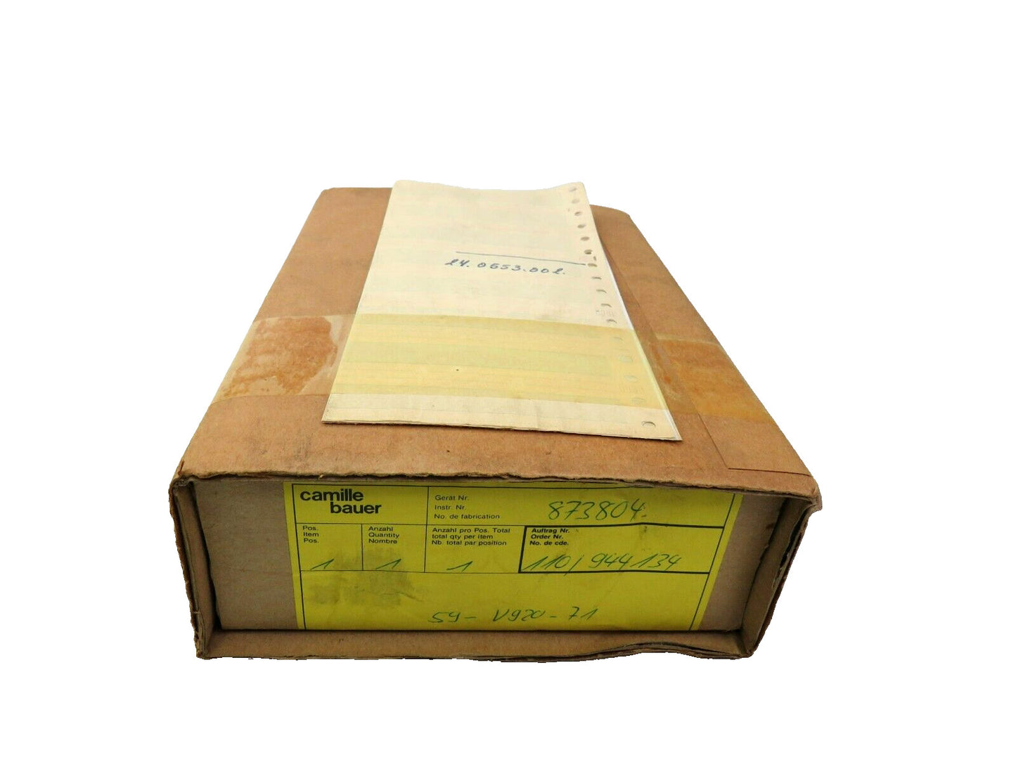 CAMILLE BAUER EURAX V920/677-22 New