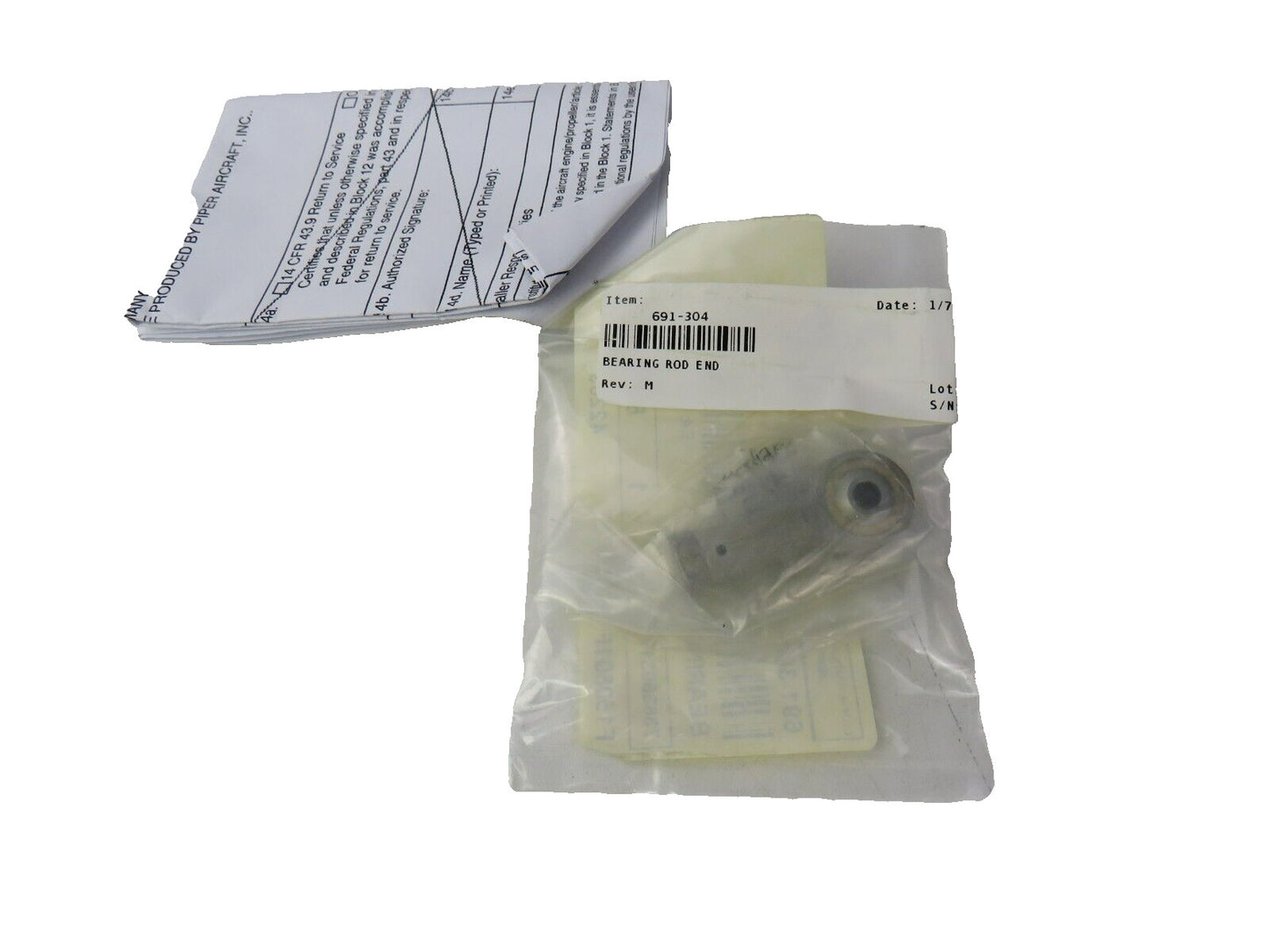 Piper 691-304 Bearing Rod End New