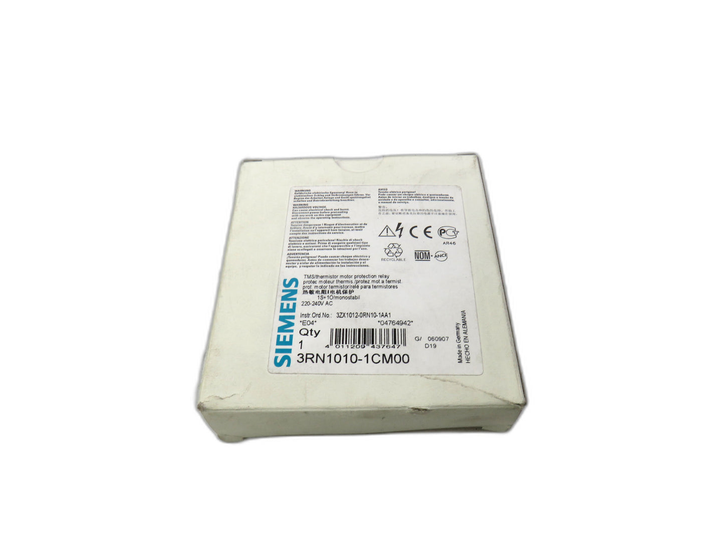 SIEMENS 3RN1010-1CM00 New