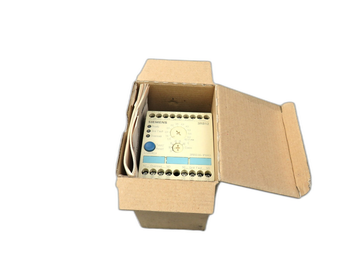 SIEMENS 3RB1246-1PM40 OVERLOAD RELAY New