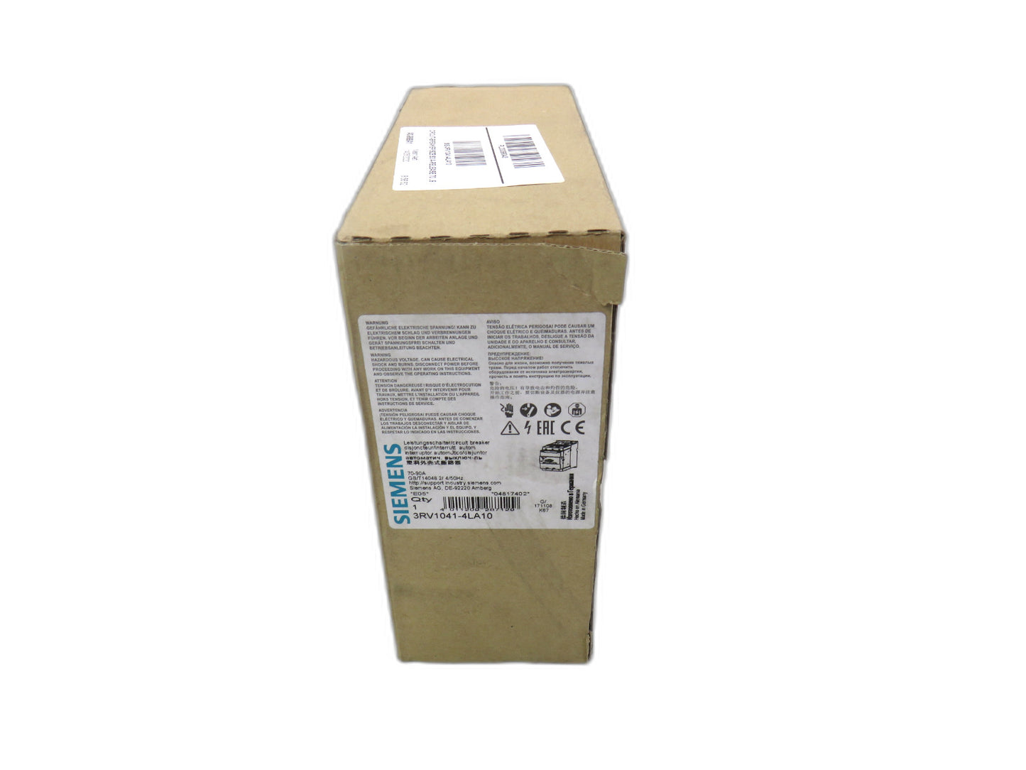 SIEMENS 3RV1041-4LA10 New
