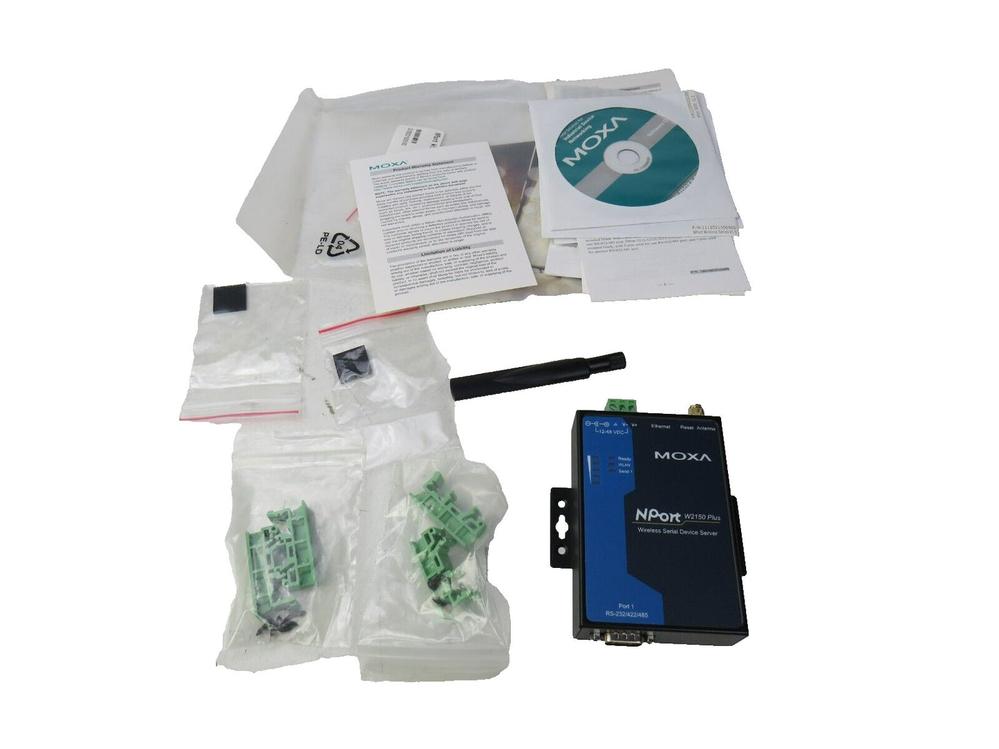 MOXA NPort W2150 PLUS-EU BAND/EU V1.3 New