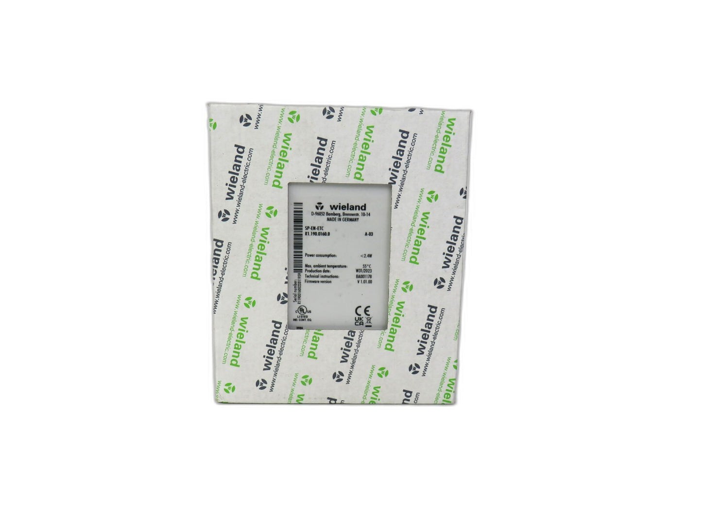 WIELAND R1.190.0160.0 New