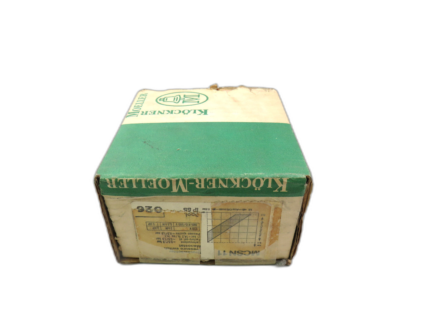 Eaton Moeller MCSN11 PRESSURE SWITCH New