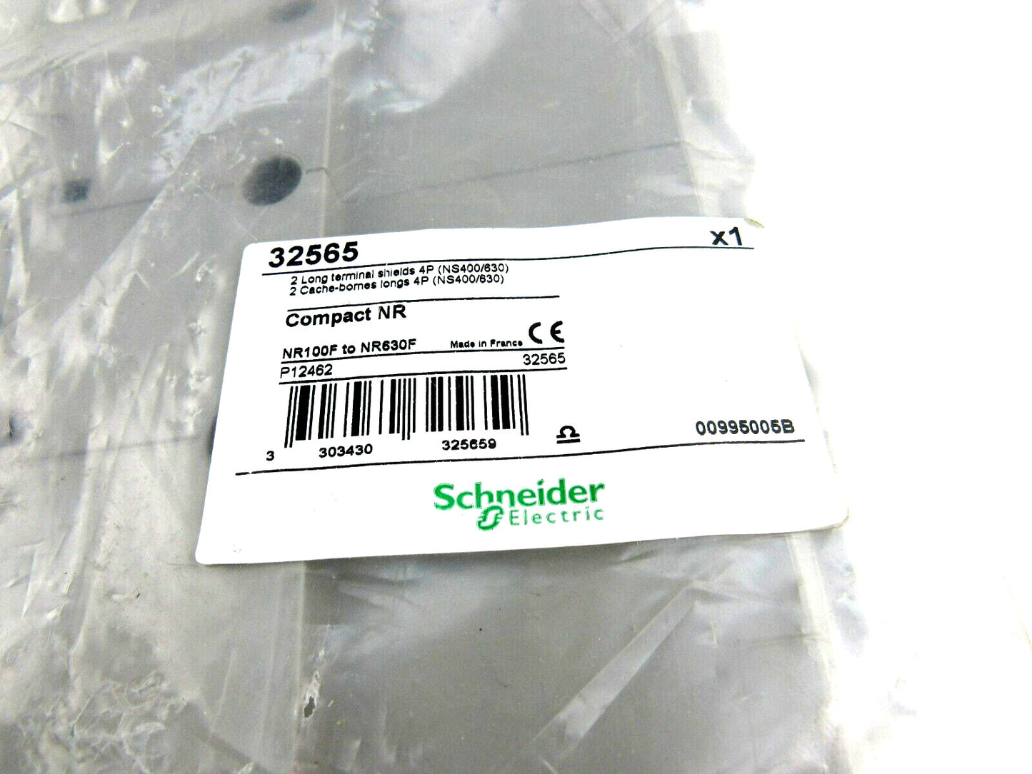 Schneider Electric 32565 2 Long terminal shields 4P NS400/630 LOT OF 2 New