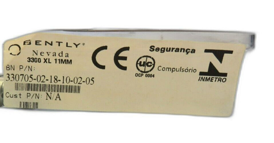 BENTLY NEVADA 330705-02-18-10-02-05 3300 XL 11MM New