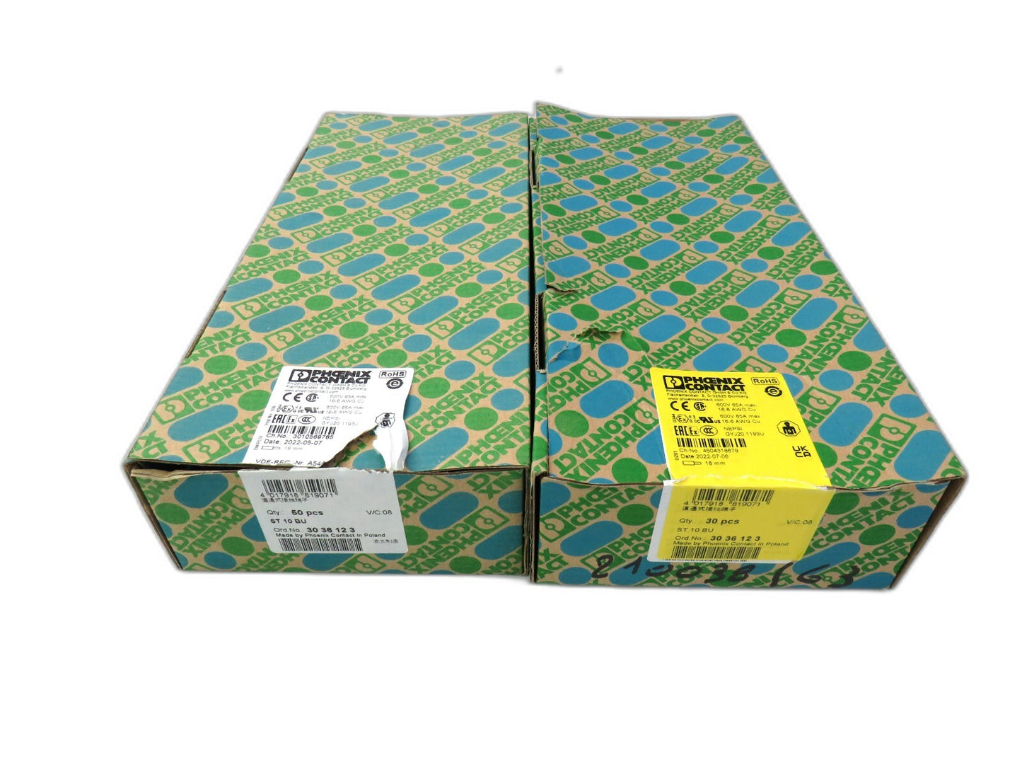 PHOENIX CONTACT ST 10 BU 3036123 Lot of 79 New