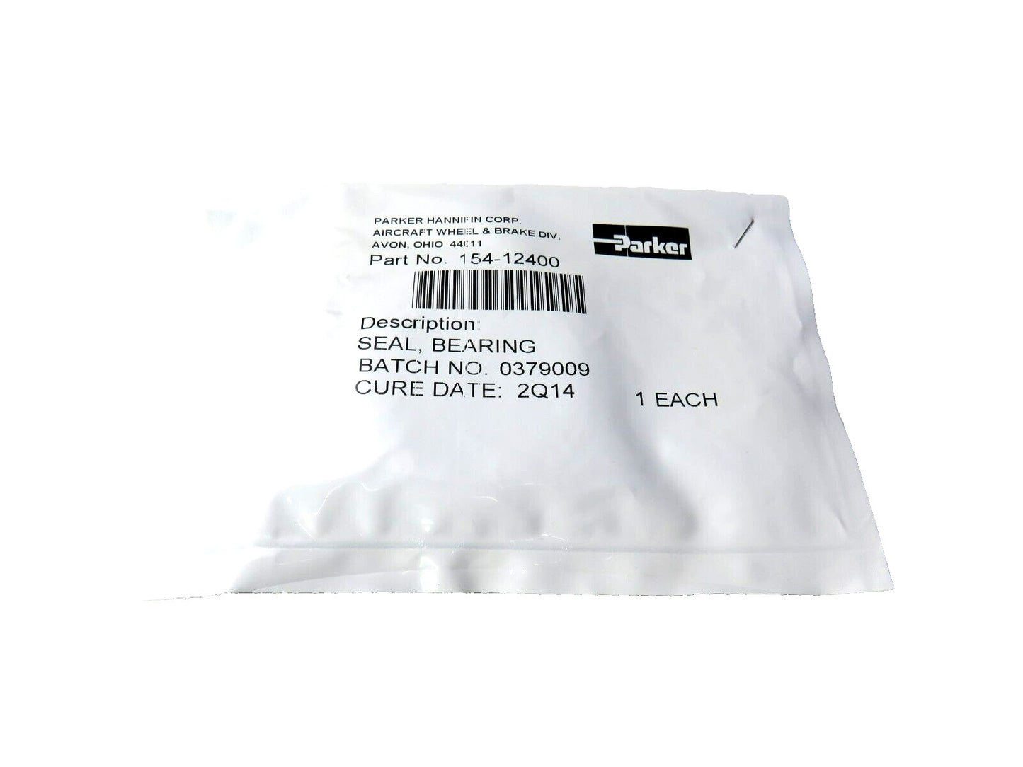 PARKER 154-12400 Parker Hannifin Cleveland Bearing Seal New