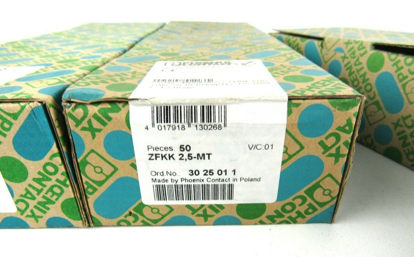 Lot of 131 pcs New Phoenix Contact 2FKK 2,5-MT 3025011 Terminal Block s