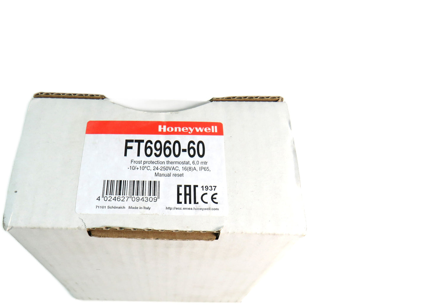 HONEYWELL FT6960-60 frost Protection thermostat New