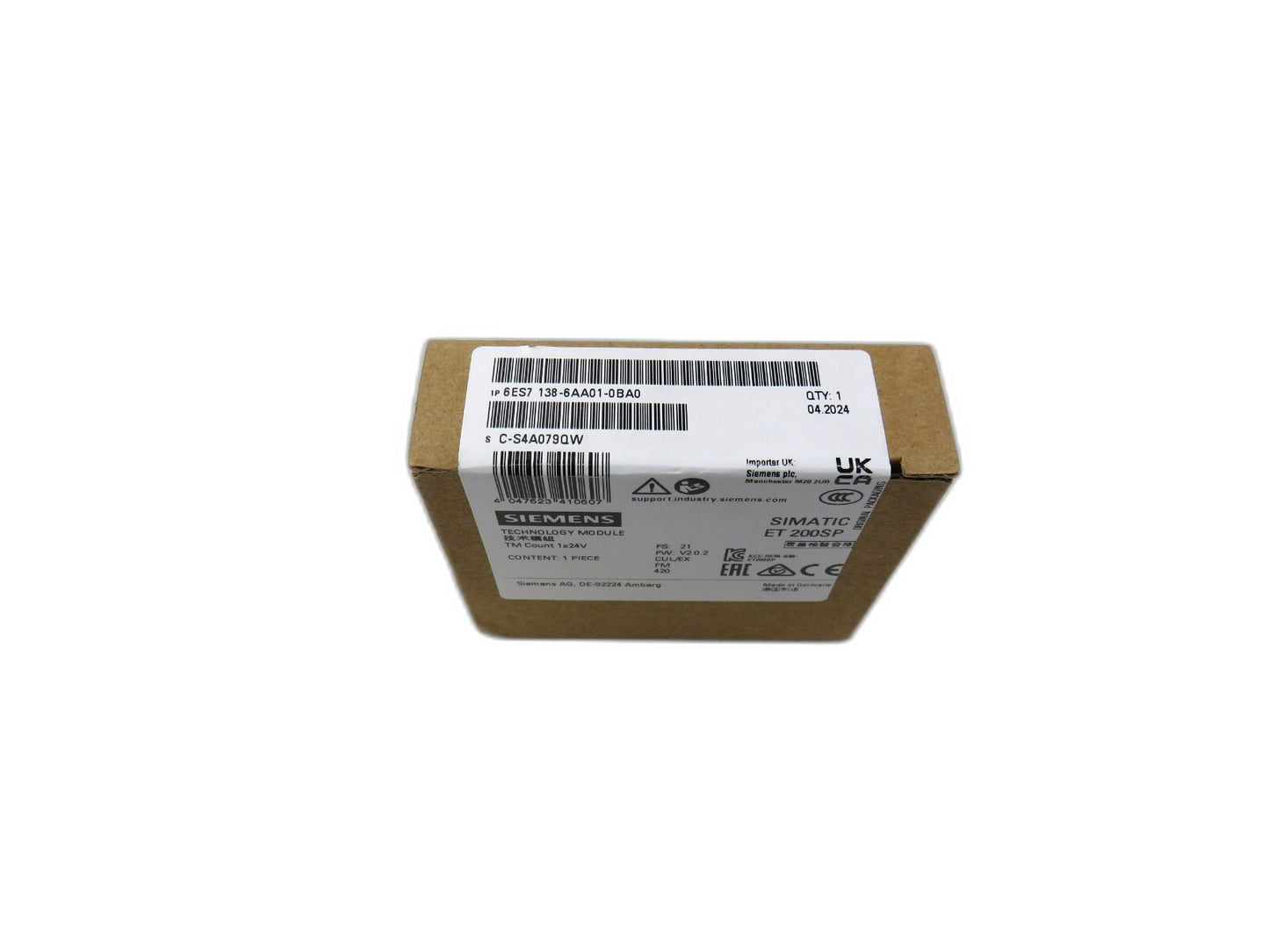 Siemens 6ES7138-6AA01-0BA0 6ES7 138-6AA01-0BA New