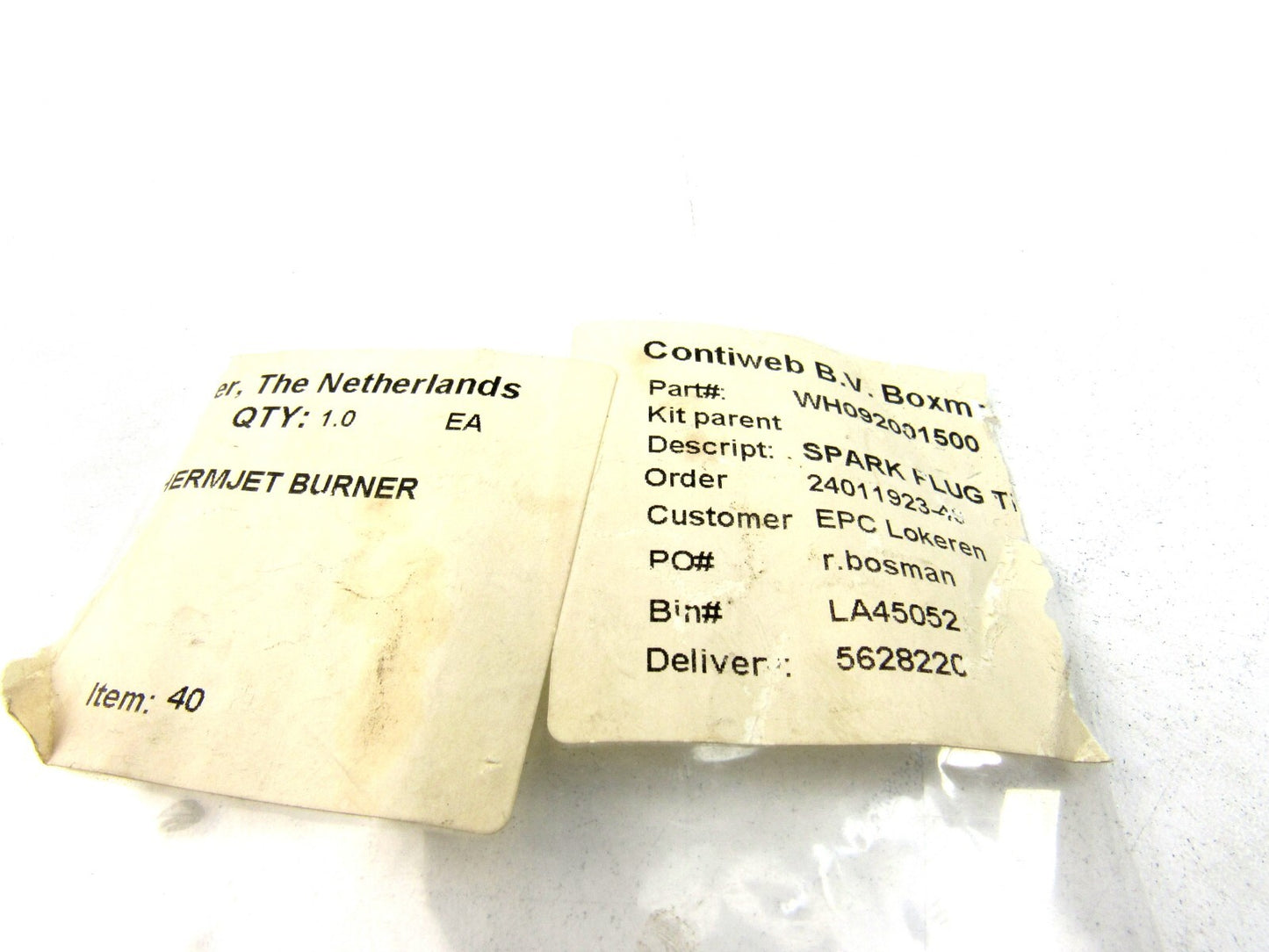 Honeywell 10019728 Eclipse Spark Plug WH092001500 New