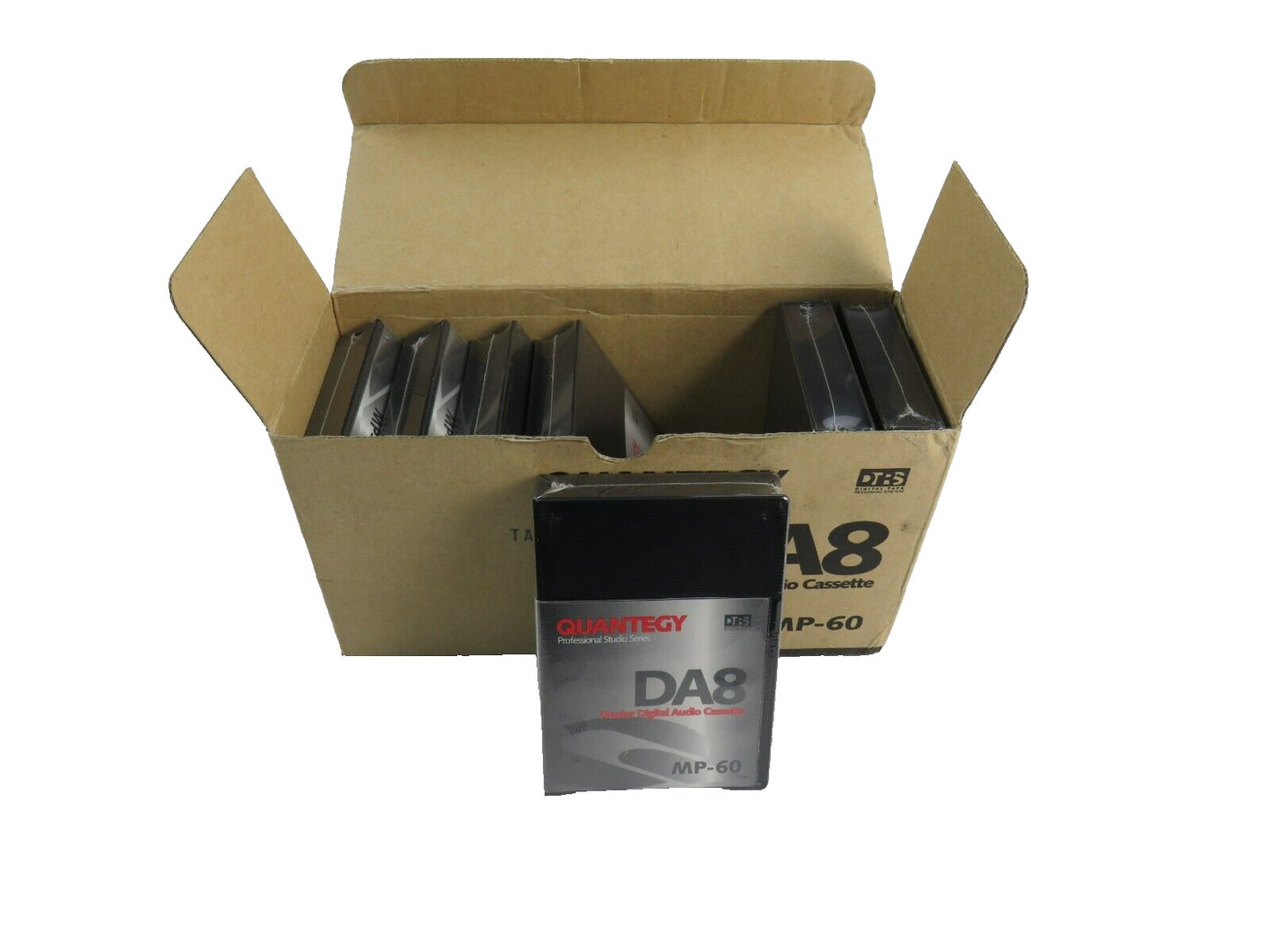 Quantegy DA8 MP-60 Master Digital Audio Cassette Lot of 7 New