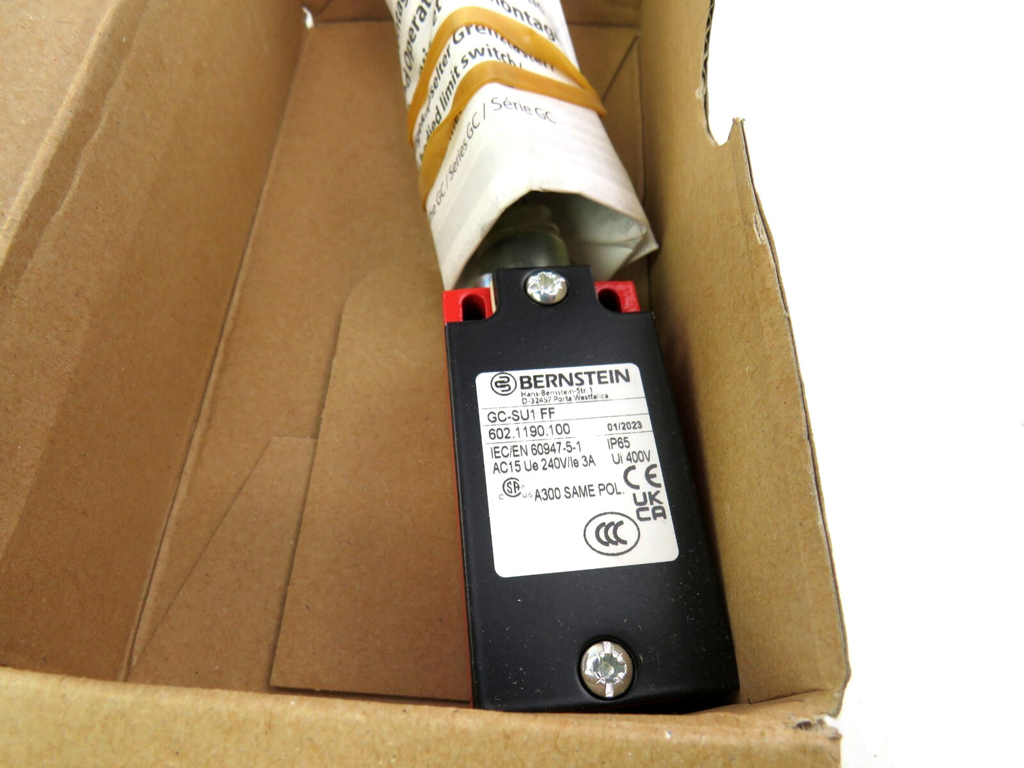 BERNSTEIN GC-SU1 FF 602.1190.100 New