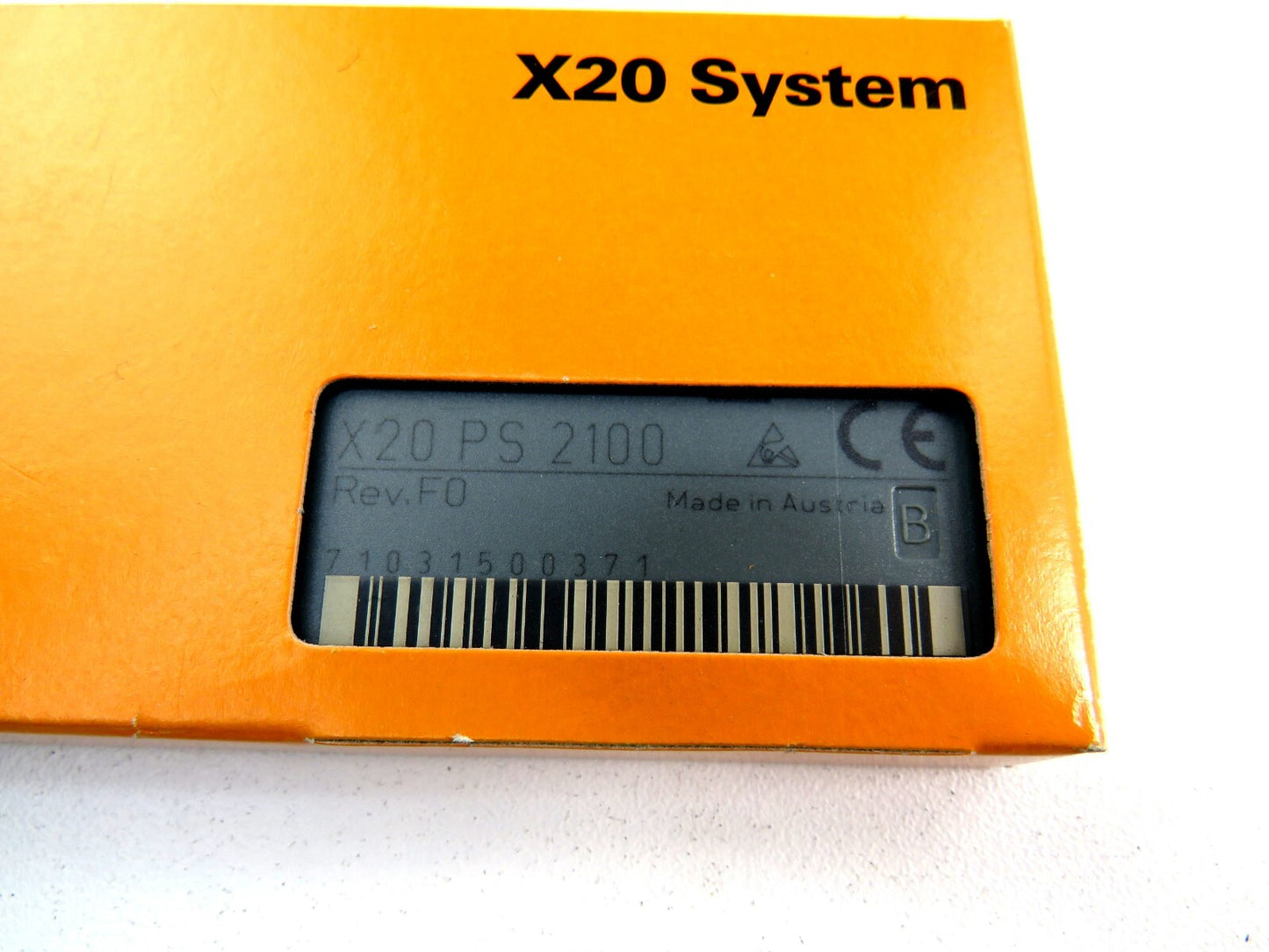 B&R X20 PS 2100 Rev:FO X20PS2100 New
