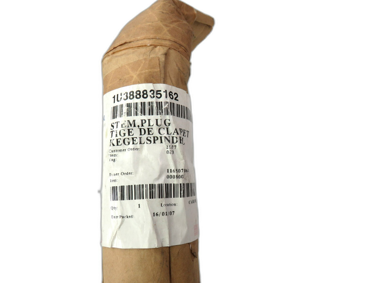 Fisher Emerson 1U388835162 Plug Stem Assembly New