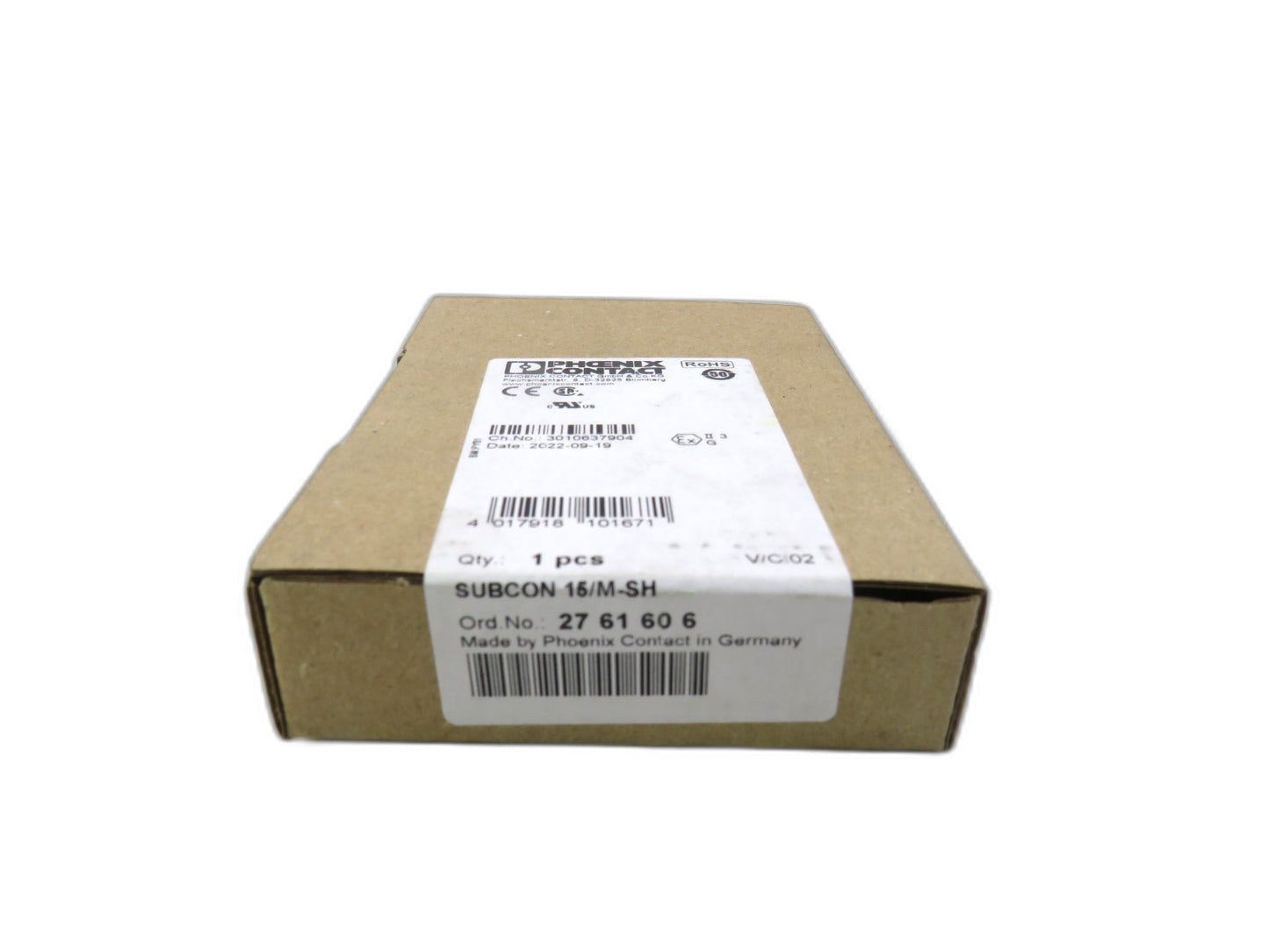 Phoenix Contact 2761606 SUBCON 15/M-SH New