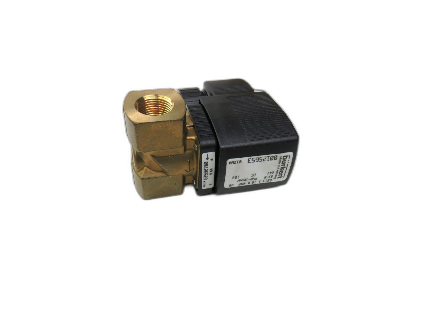 BURKERT 6213 A 10,0 NBR MS G3/8 PN0-10bar 125653 New