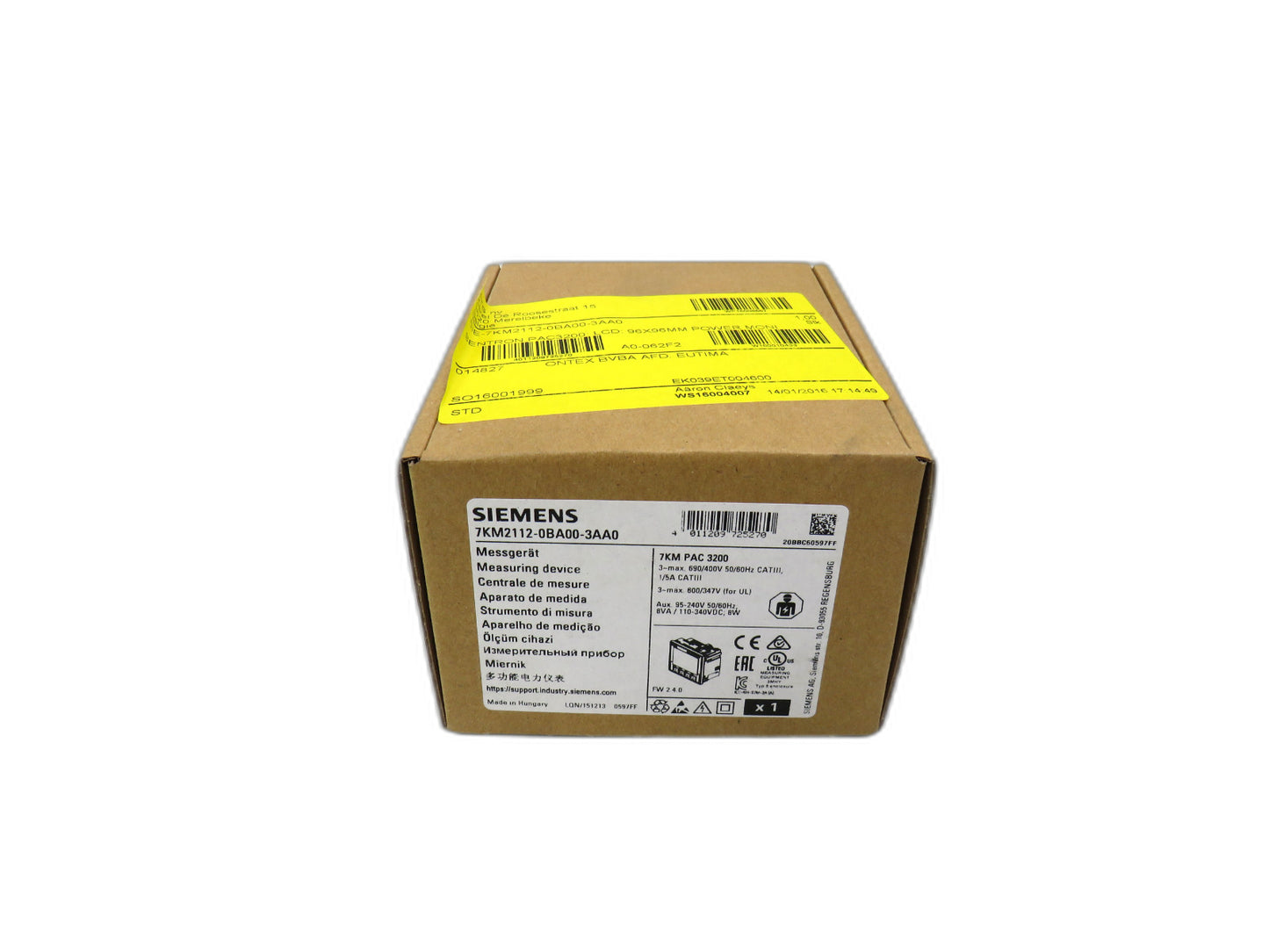 SIEMENS 7KM2112-0BA00-3AA0 7KM2 112-0BA00-3AA0 MEASURING DEVICE New