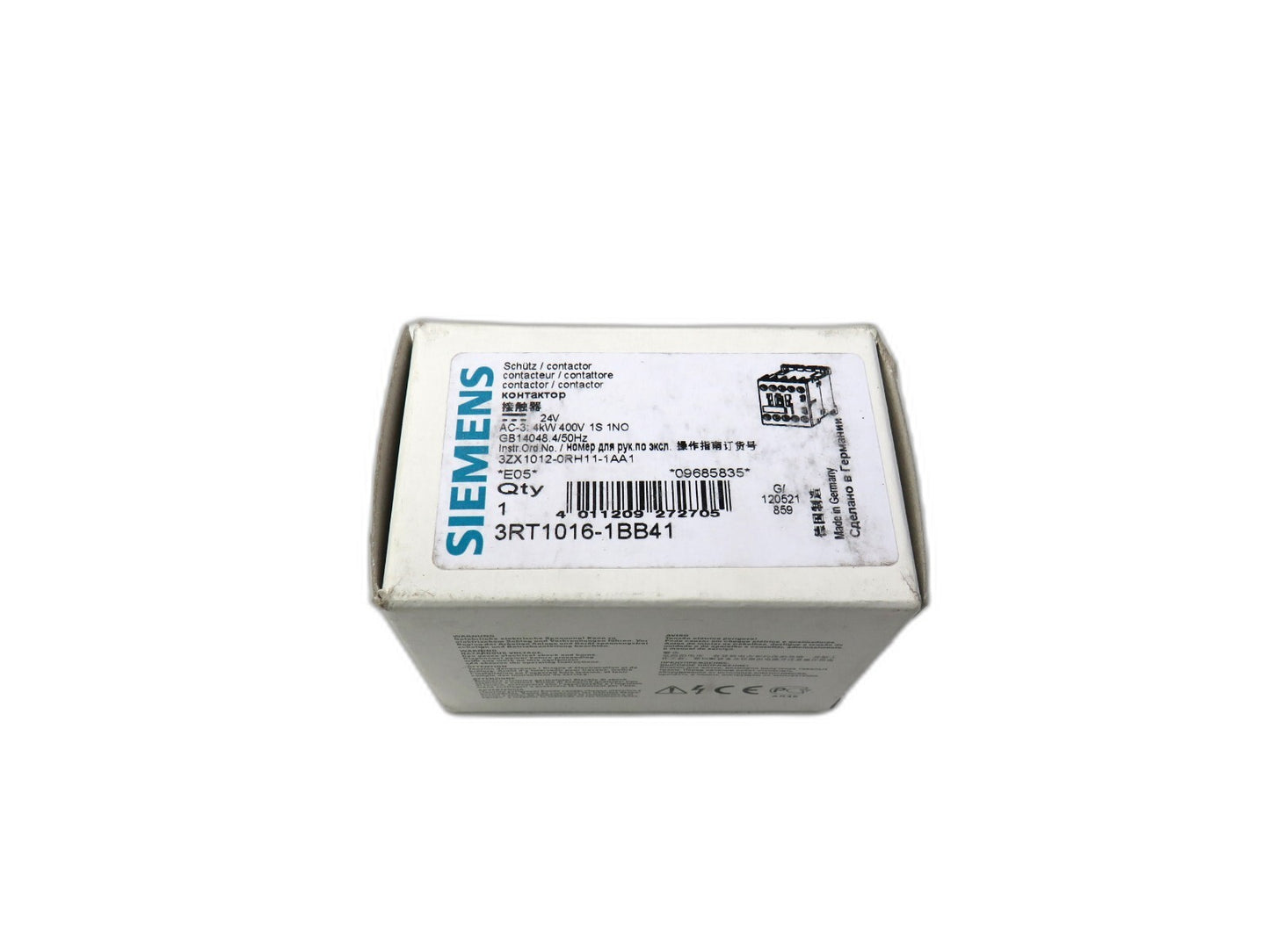 SIEMENS 3RT1016-1BB41 New