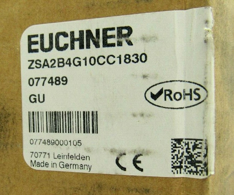New EUCHNER ZSA2B4G10CC1830 ZSA 077489 Han10 enabling Switch 2220 2 NO/NC