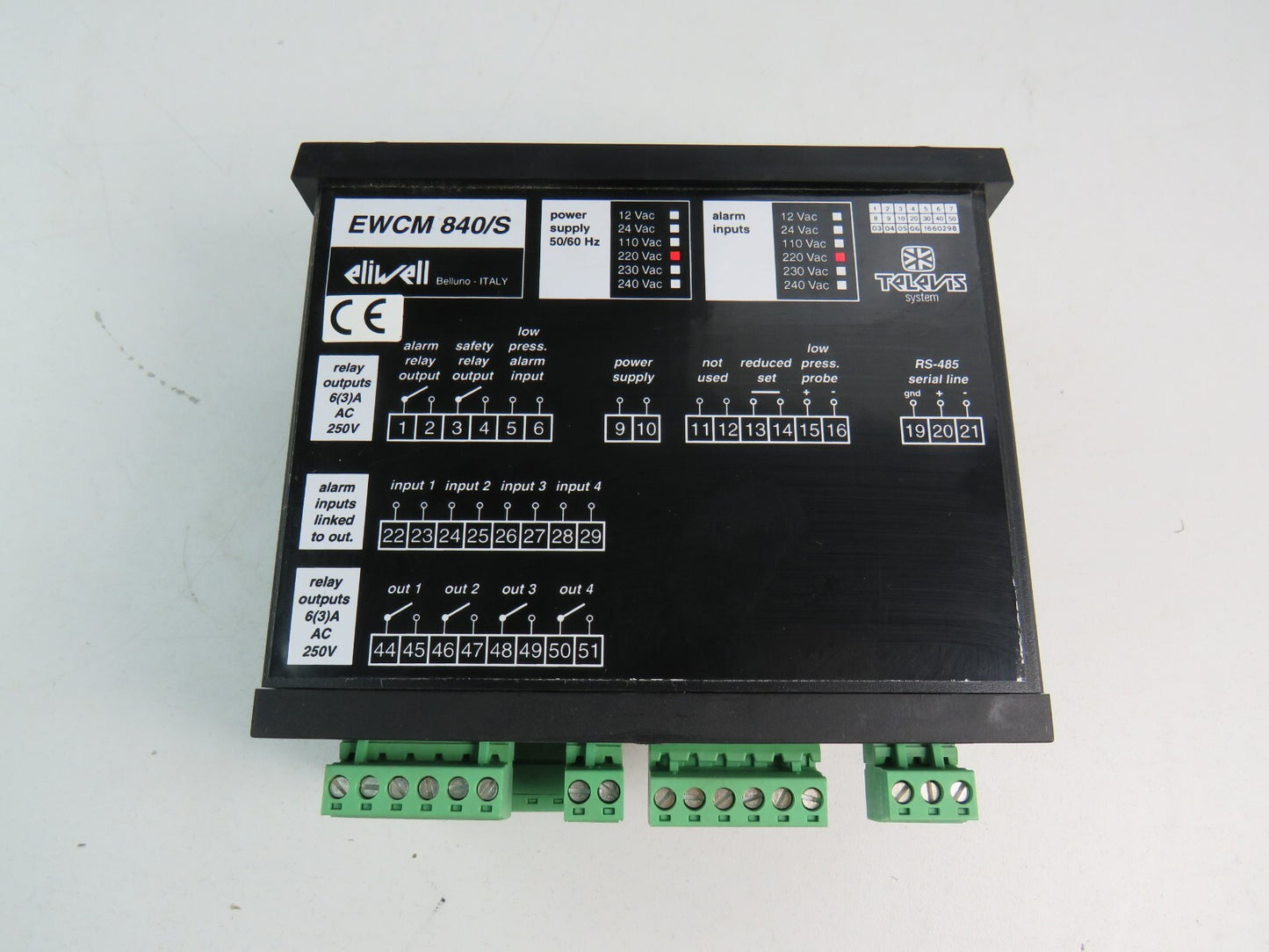 ELIWELL 840/S 840 / S EWCM840/S EWCMEM8A151700 Compressor Manager New