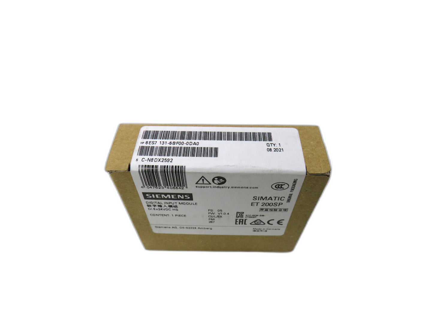 SIEMENS 6ES7131-6BF00-0DA0 6ES7 131-6BF00-0DA0 New