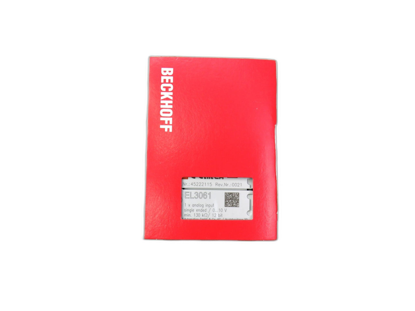 Beckhoff EL3061 New