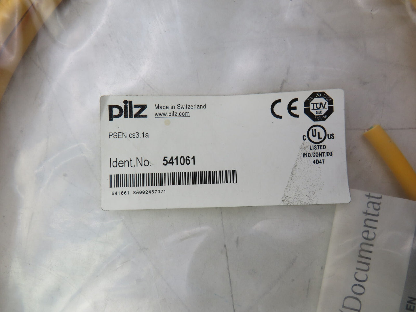PILZ 541061 PSEN cs3. 1a New