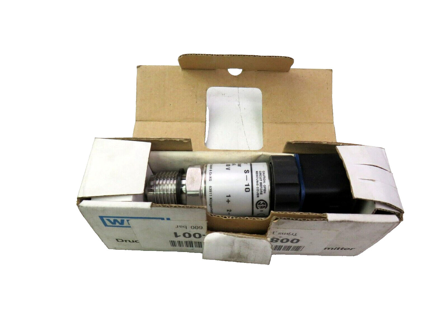 WIKA 9073990 S-10 PRESSURE TRANSMITTER New
