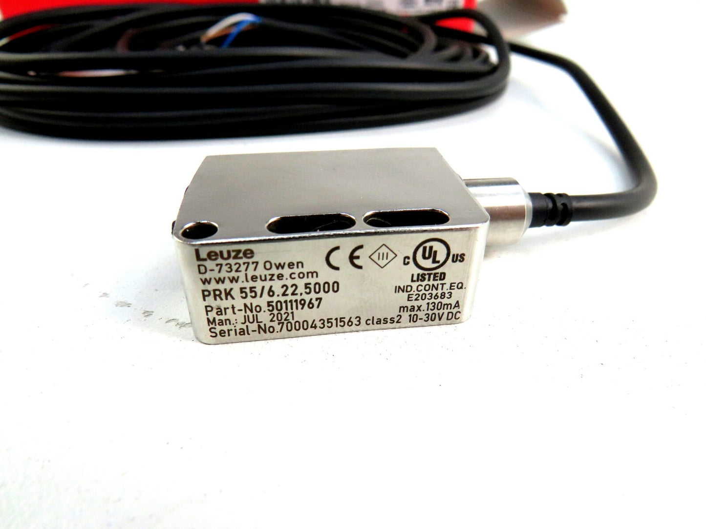 LEUZE ELECTRONIC PRK 55/6.22,5000 Photoelectric Sensor New