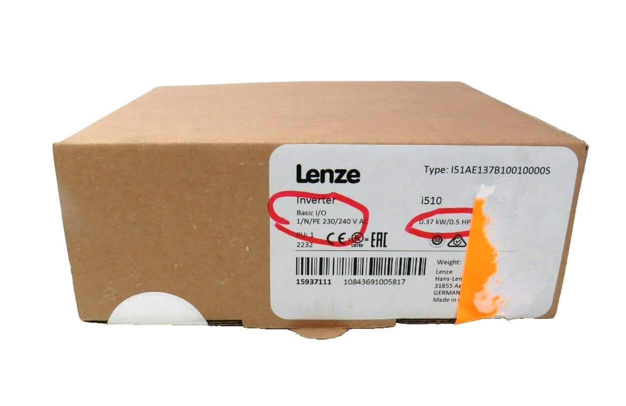 LENZE I51AE137B10010000S 15937111 New