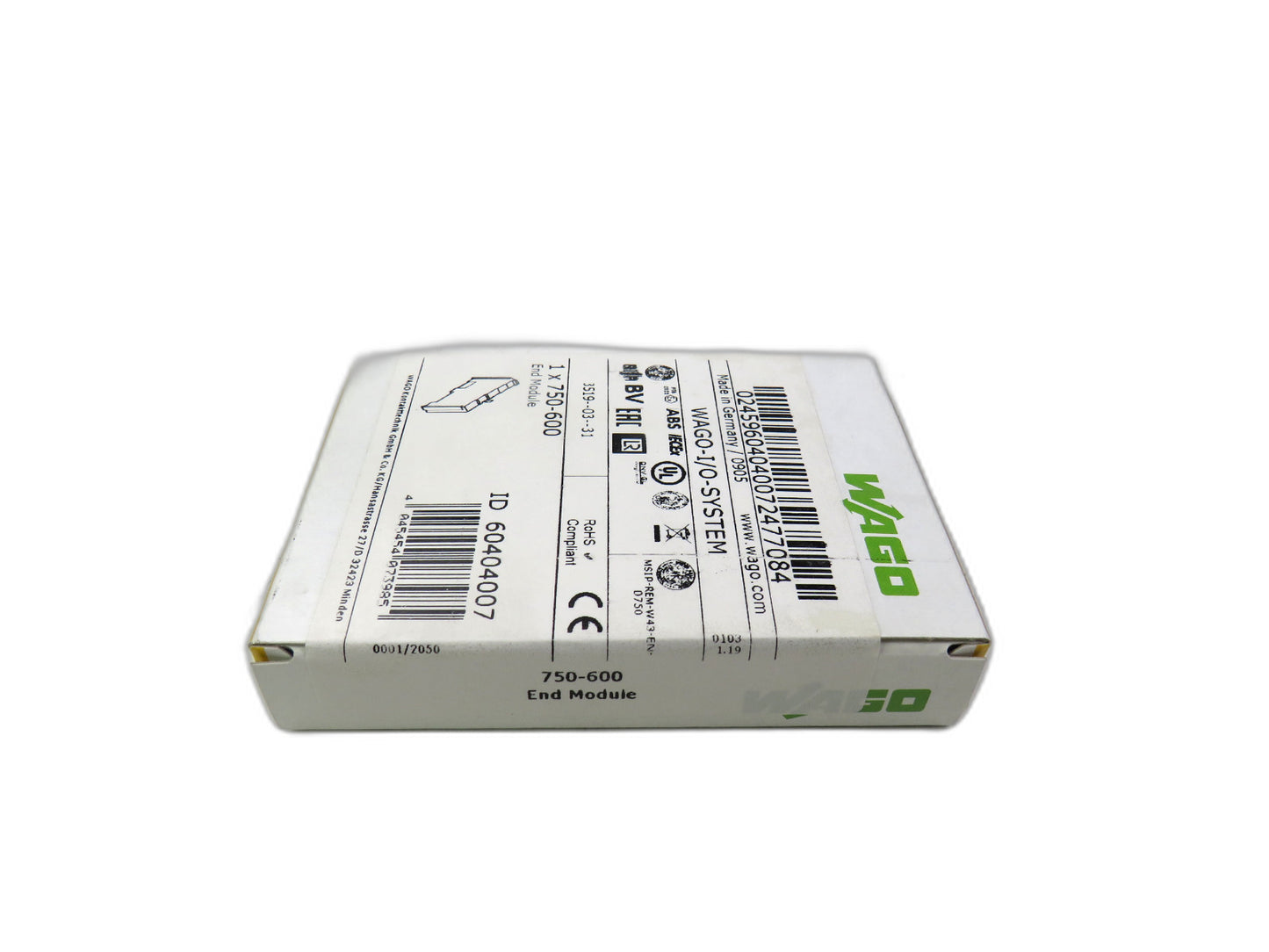 WAGO 750-600 New