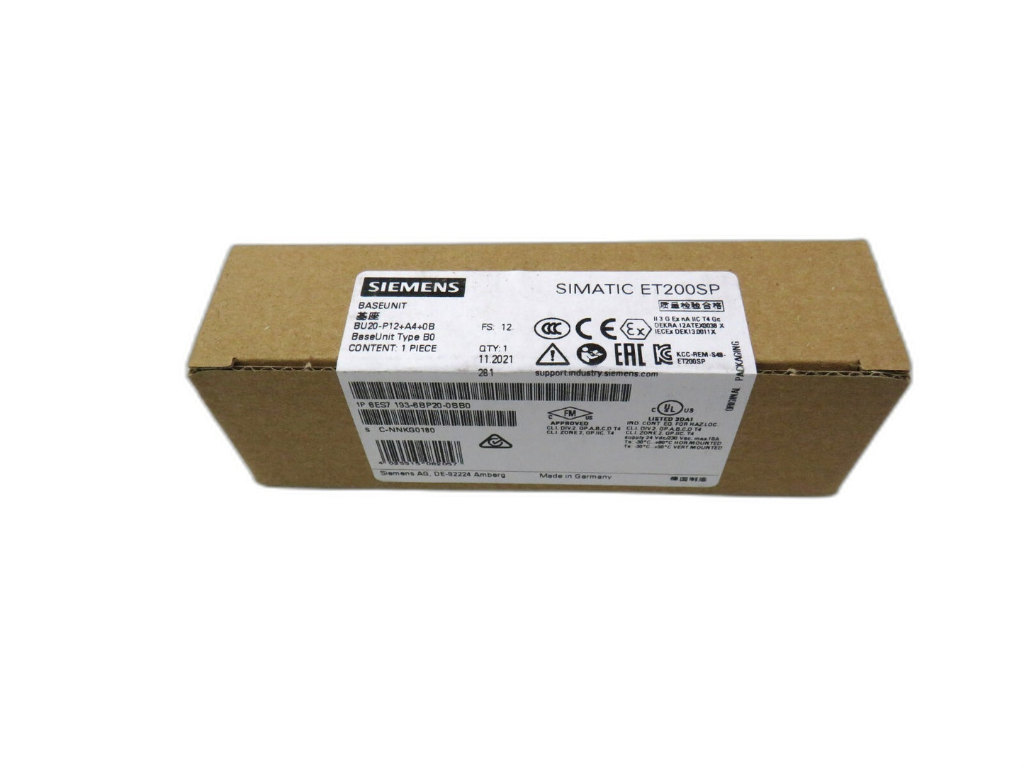 SIEMENS 6ES7193-6BP20-0BB0 6ES7193-6BP20-0BB0 New