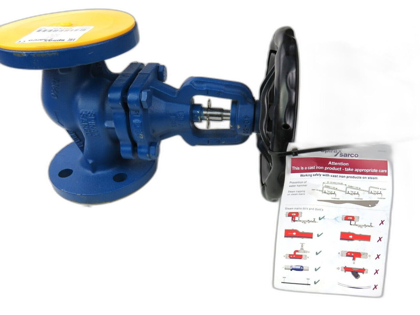 Spirax Sarco BSA1T DN40 PN16 1840400 VALVE New