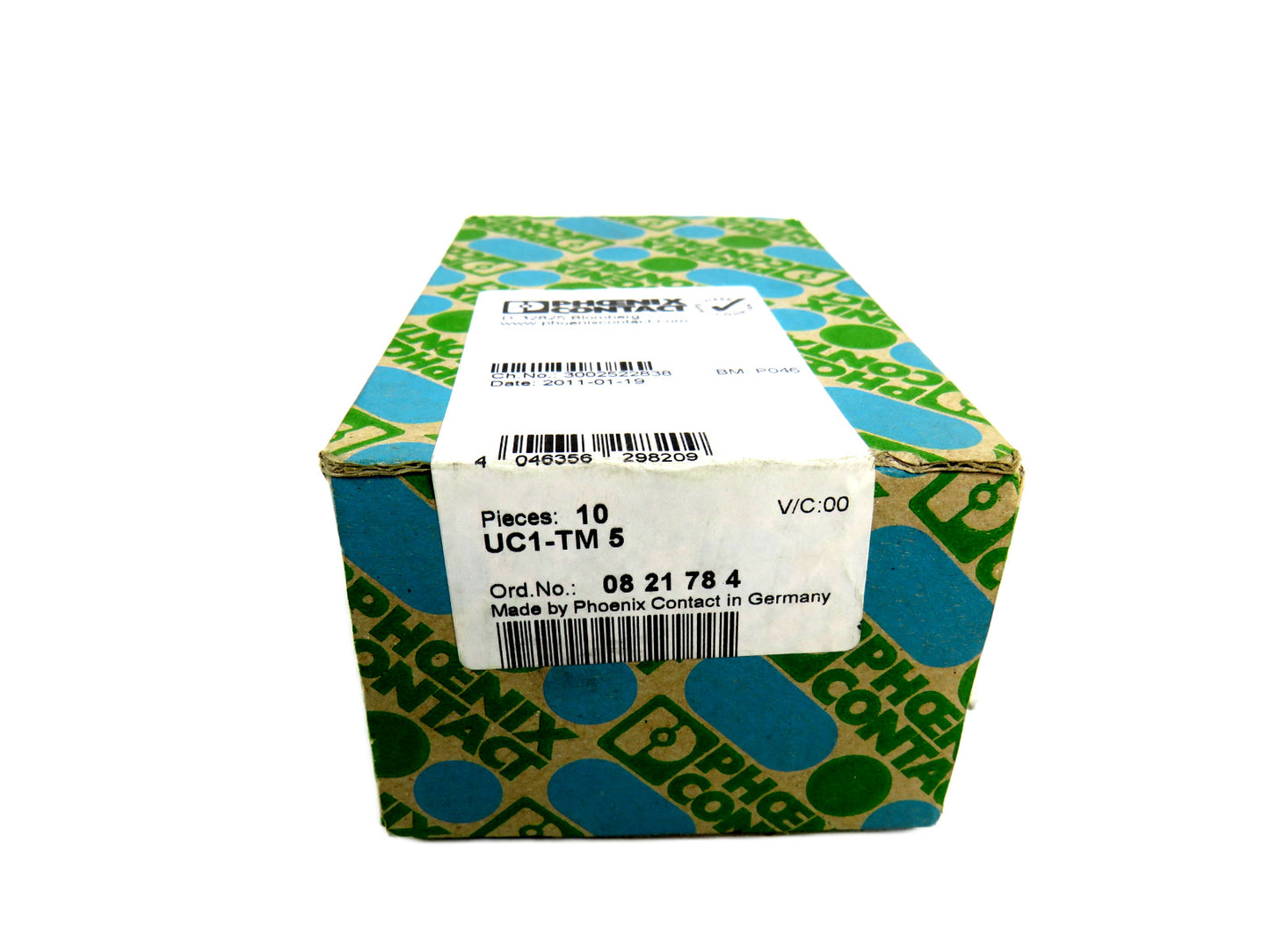 PHOENIX CONTACT UC1-TM5 0821784 Lot of 10 New