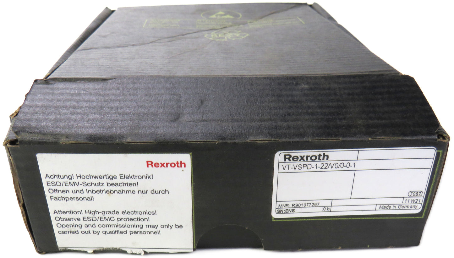 REXROTH BOSCH VT-VSPD-1-22/V0/0-0-1 digital valve amplifier New