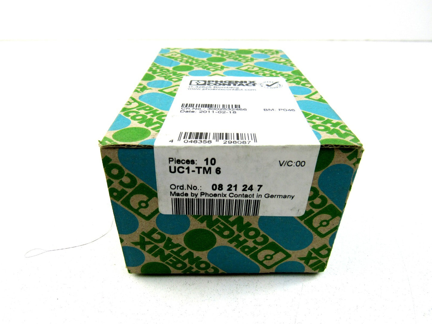PHOENIX CONTACT 0821247 UC1-TM 6 Lot of 10New
