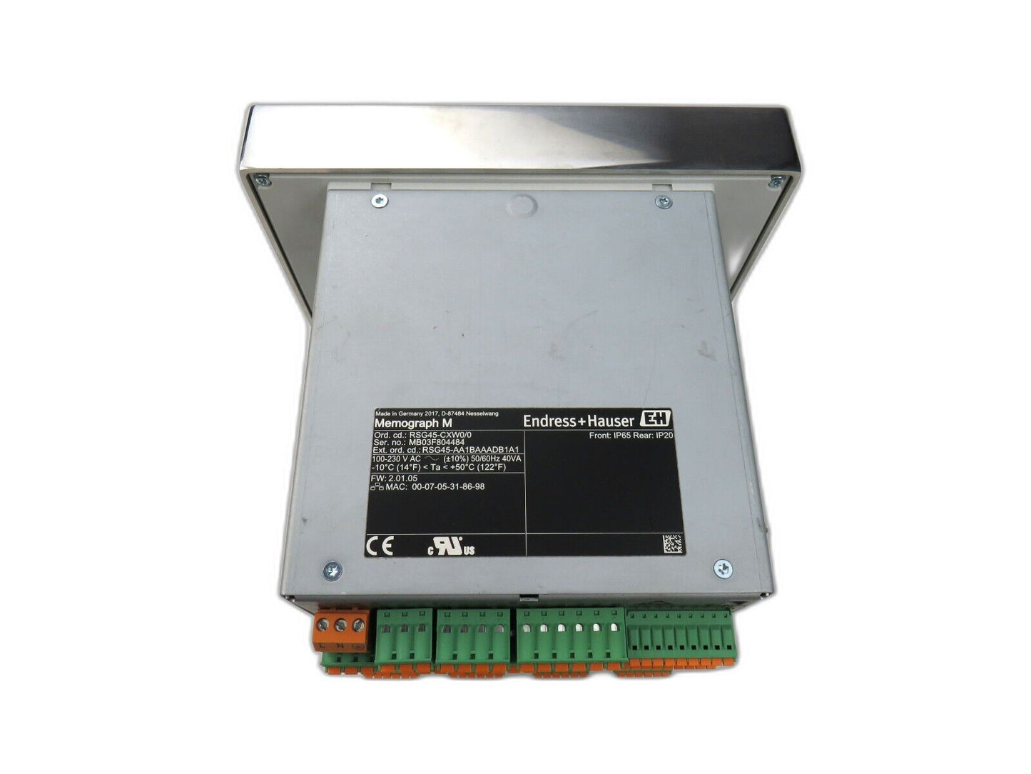 ENDRESS+HAUSER RSG45 AA1BAAADB1A1 RSG45-CXW0/0 MEMOGRAPH M