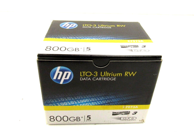 HP LTO3 Ultrium RW DATA CARTRIDGE 800GB 5 PACK  Lot of 5 New