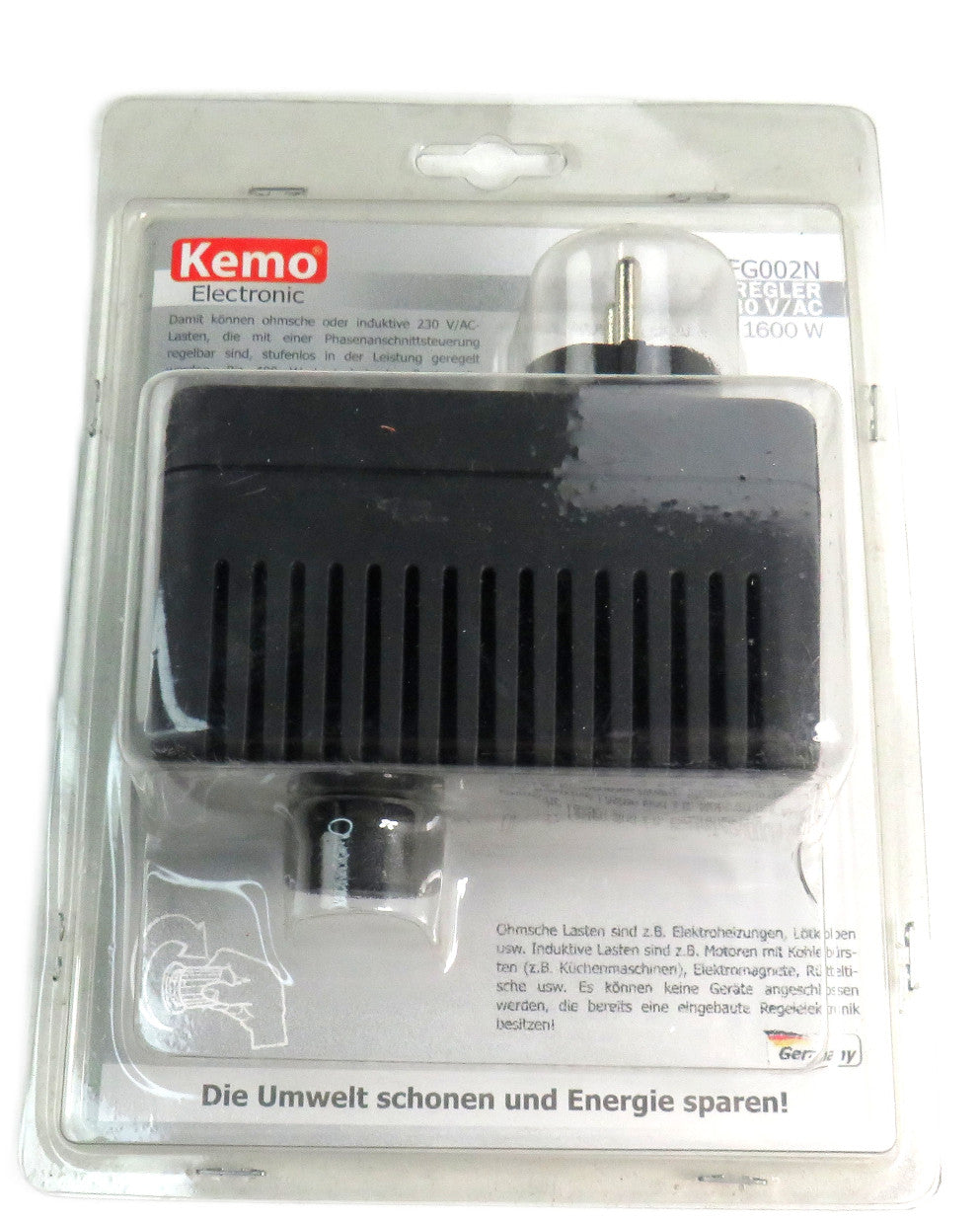 KEMO FG002N Power control 230 V/AC    New
