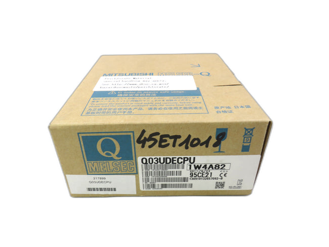 MITSUBISHI  Q03UDECPU CPU MODULE, MULTI PROCESSOR   New
